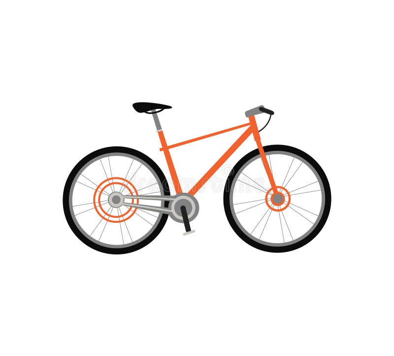 Bicycle Design Flat vector illustration Bicycle Design Flat vector illustration