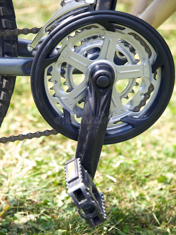 Bicycle gear wheels stock photo. Image of gear, spin 21992448