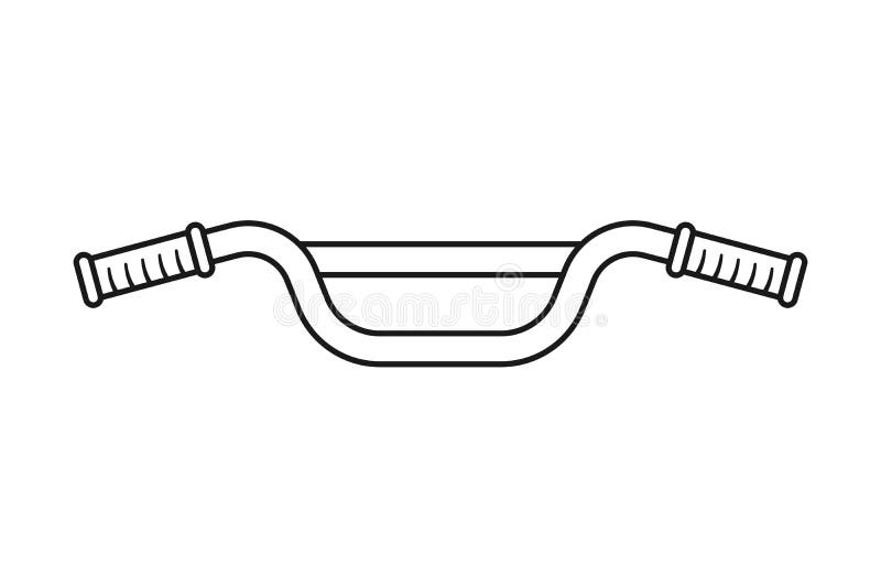 Bicycle Handlebars Vector stock vector. Illustration of sport 229866657