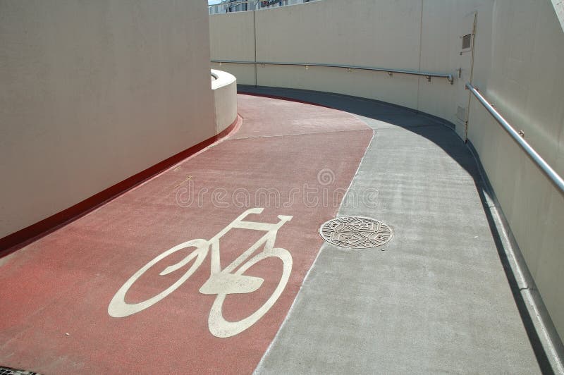 Bicycle path sign stock images Bicycle path sign stock images