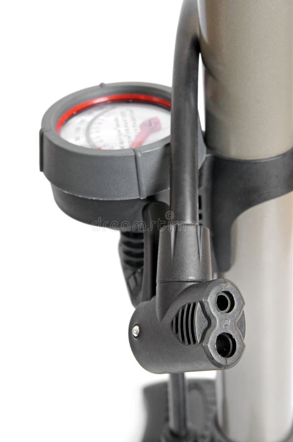 Bicycle Pump Gauge stock image. Image of repair, bicycle 24392061
