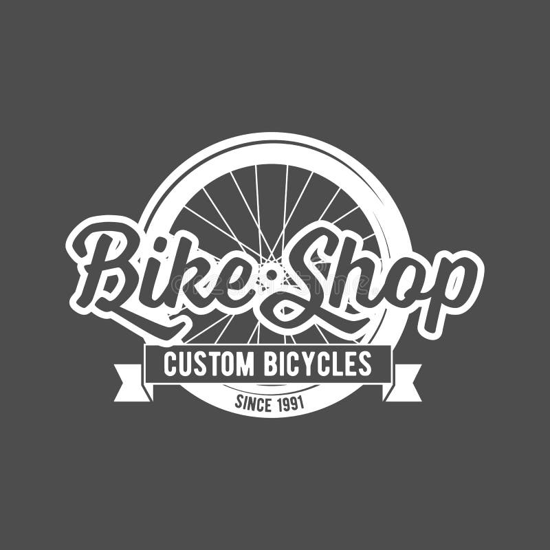 Bicycle retro badge vector illustration Bicycle retro badge vector illustration