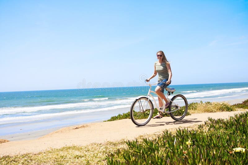 Bicycle Ride along the beach