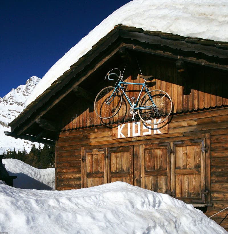 Bicycle in the Snow