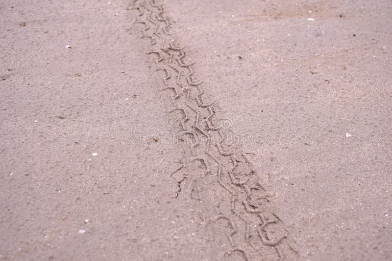 Bicycle tire tracks stock photo. Image of wheel, bike 95052452