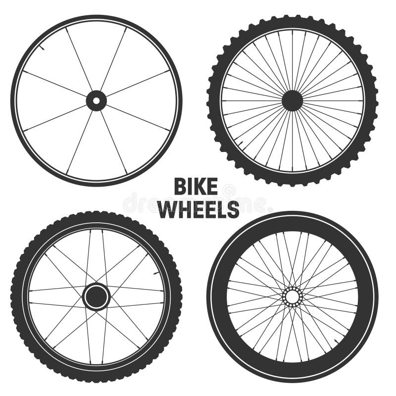 bike wheel clipart