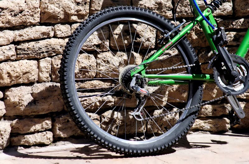 Bicycle Wheel and Tire stock photo. Image of chain, sports 233168