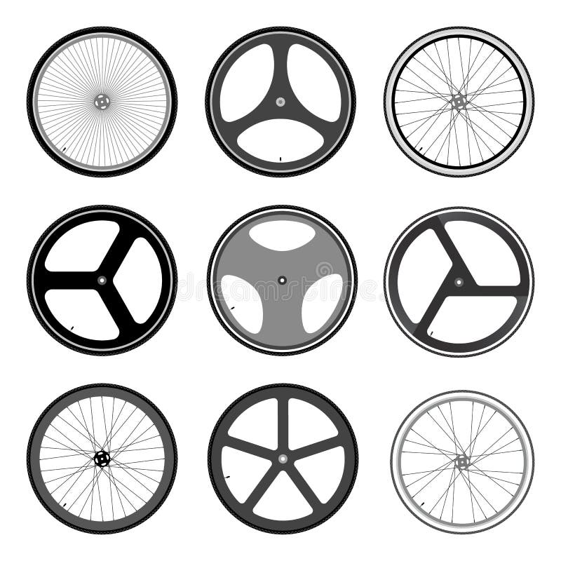 Bicycle wheel seamless stock vector. Illustration of history 33775328