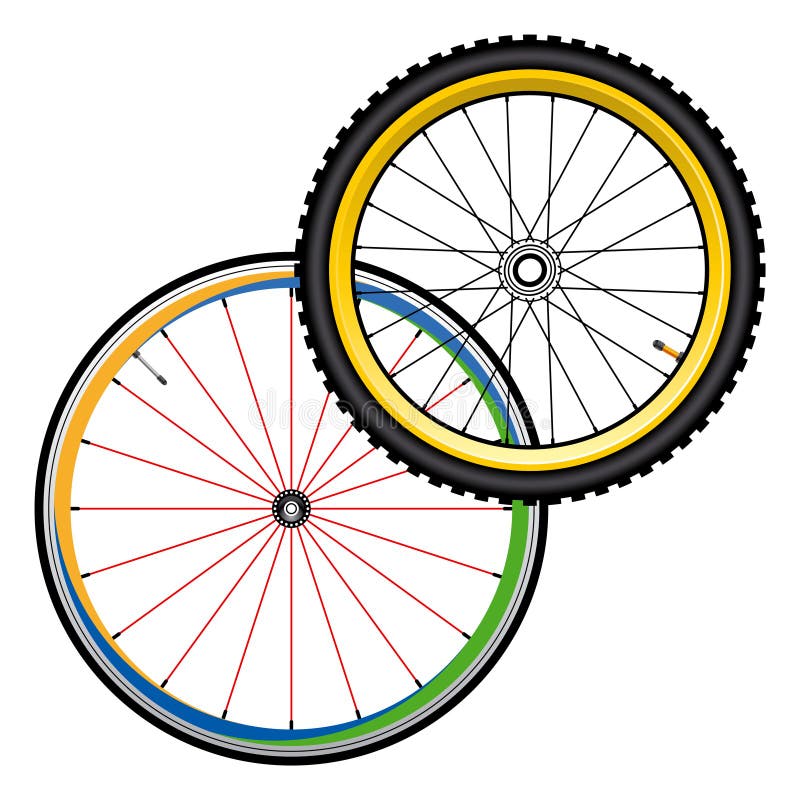 bike wheel clipart