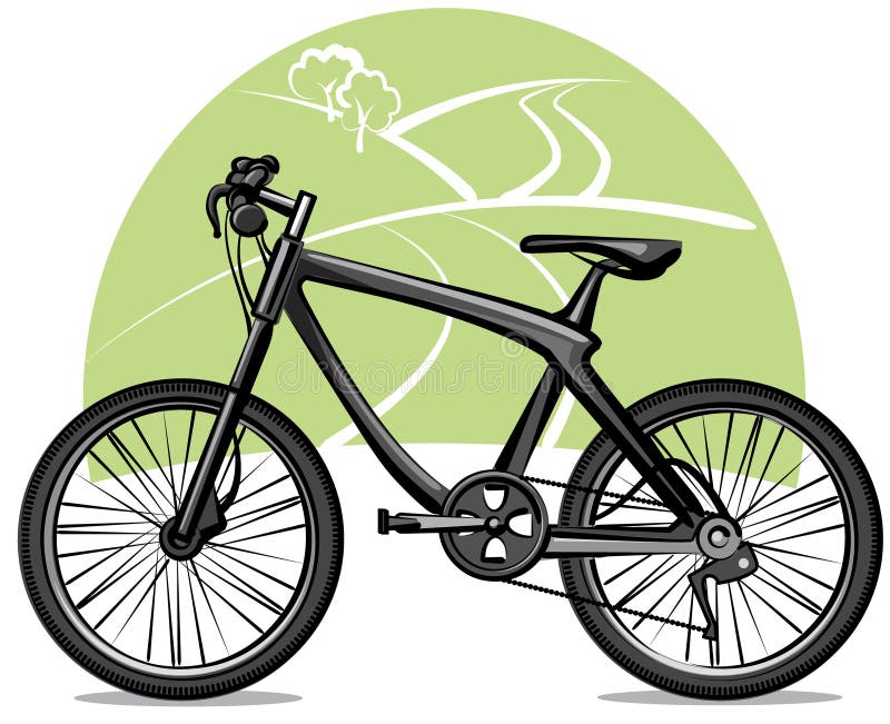 illustration bicyclette