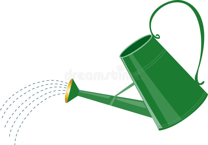 Bidon d'arrosage illustration stock Bidon d'arrosage illustration stock