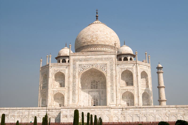 Biel marmurowy Taj Mahal, India, Agra