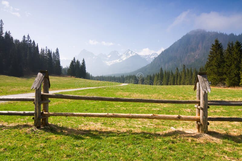 Bielovodska valley in Tatras