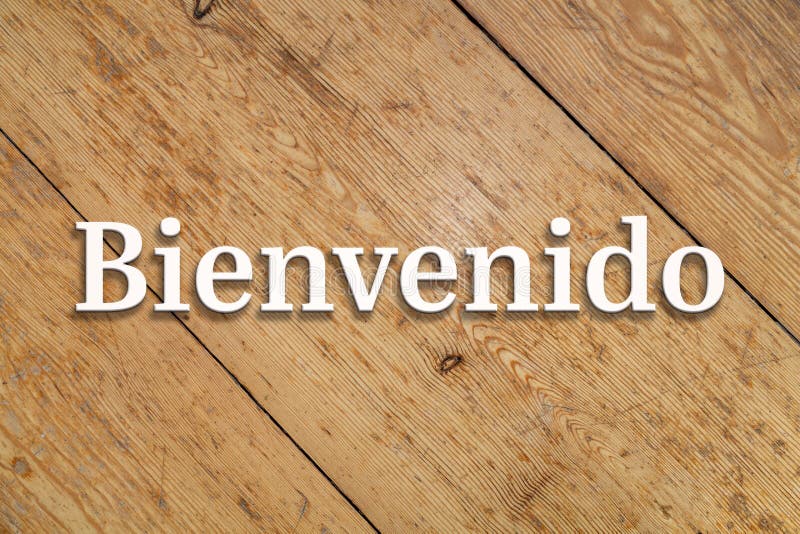 Bienvenidos! (Welcome! In Spanish) Sign With Arrow On Beach Background  Stock Photo, Picture and Royalty Free Image. Image 61777657.