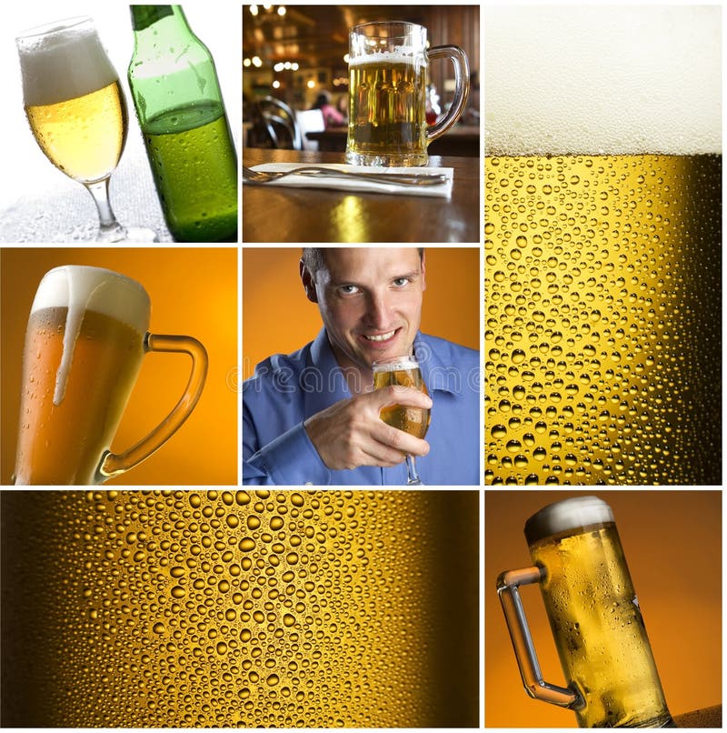 Bier stock fotografie Bier stock fotografie