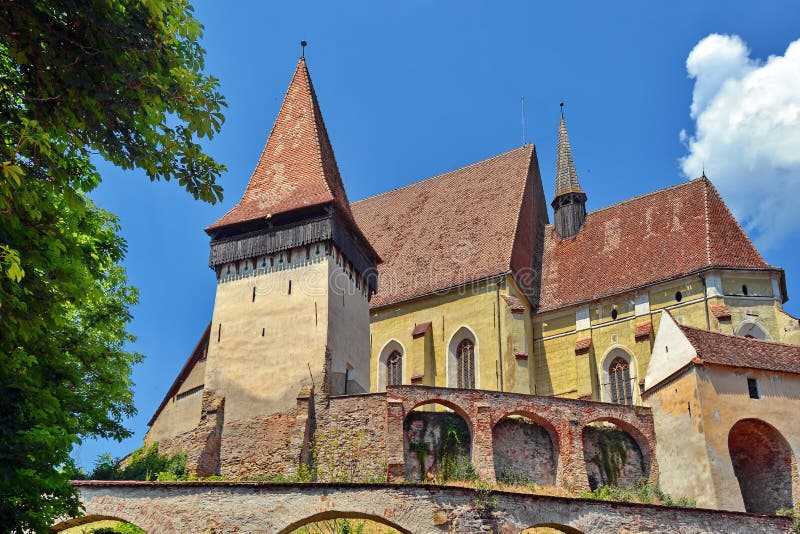 Biertan Fortress Church Romania. royalty free stock image Biertan Fortress Church Romania. royalty free stock image