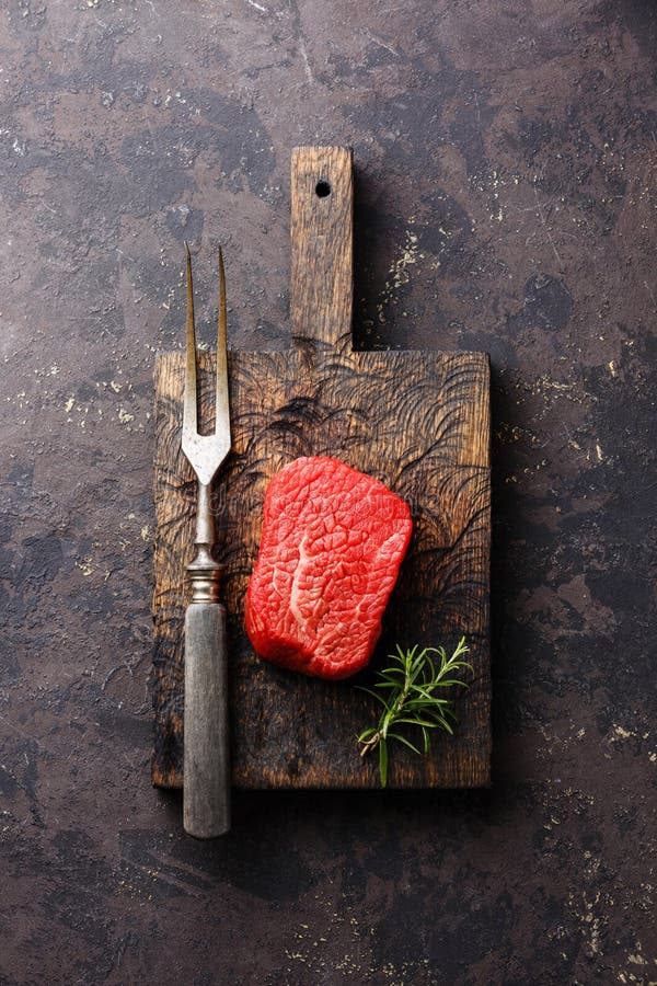 Bife marmoreado fresco cru da carne fotos de stock Bife marmoreado fresco cru da carne fotos de stock
