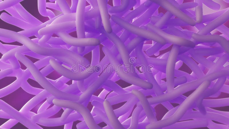 Bifidobacterium bacterium 3d illustration