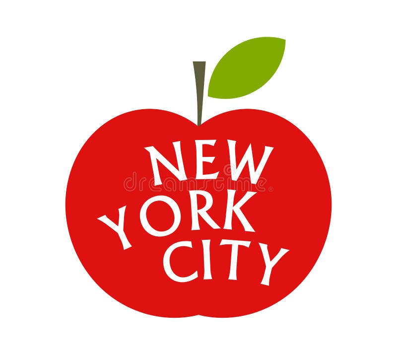 Big Apple New York Stock Illustrations – 633 Big Apple New York ...