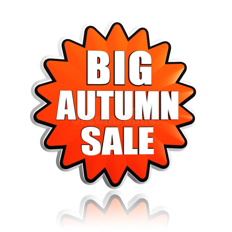 Image result for clipart for big autumn sales