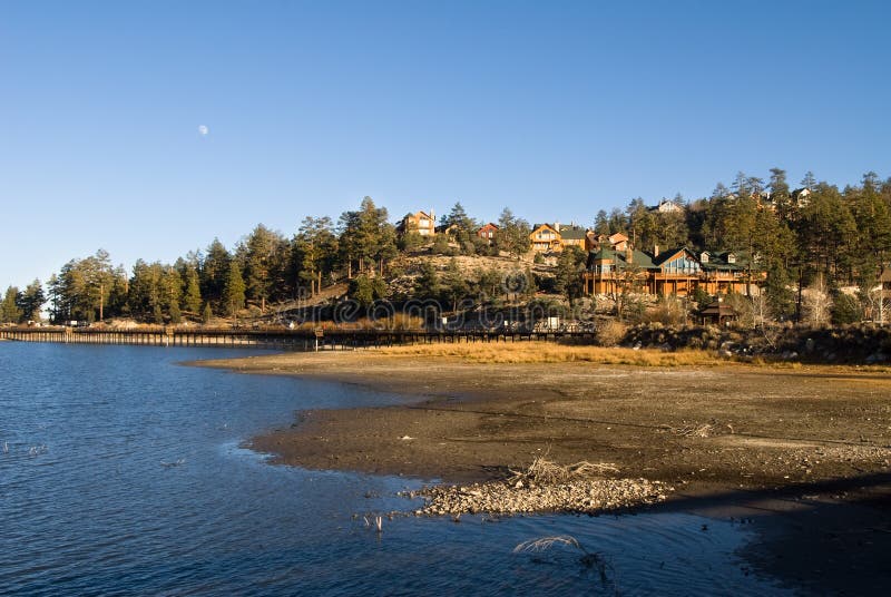 Big Bear Lake scenery stock photo Big Bear Lake scenery stock photo