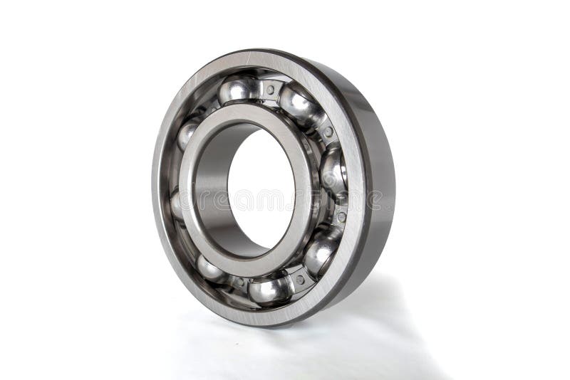 Big Bearing Isolated on White Stock Photo Image of industrial