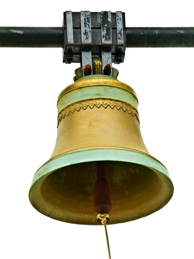 Big bell stock photo. Image of chime, bell, bellhop, metallic - 11085976