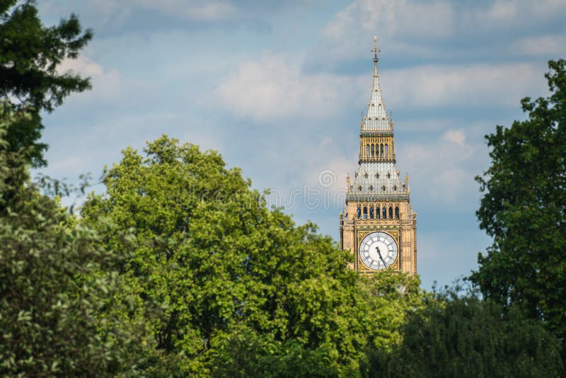 Big Ben Clock Tower in London England royalty free stock photo Big Ben Clock Tower in London England royalty free stock photo