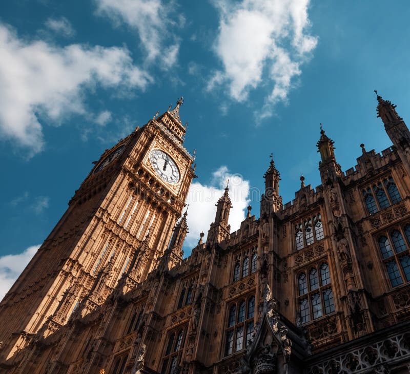 Big Ben Elizabeth Tower In London