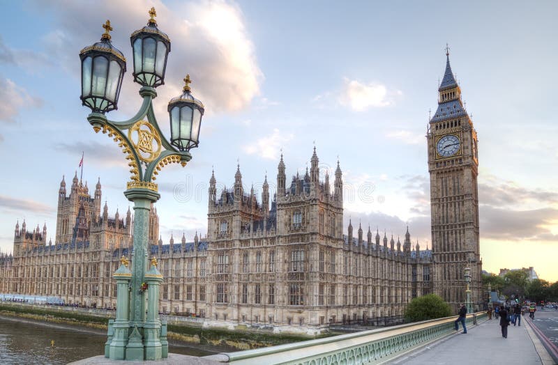 Big Ben and House of Parliament at Night, London, United Kingdom