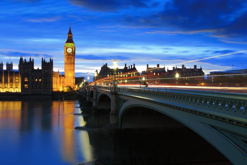 Big Ben London At Night Stock Photo. Image Of London - 49534608