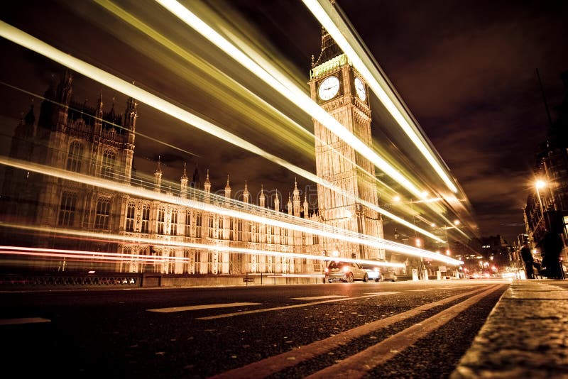 Big Ben at night