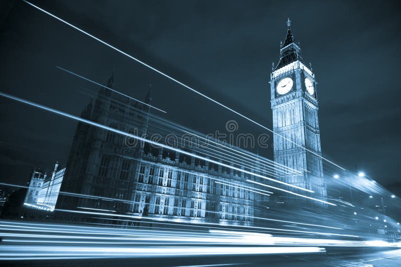 Big Ben at night