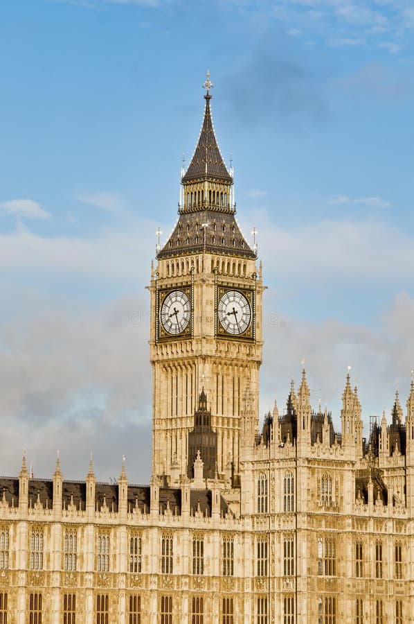 Big Ben Tower Clock at London, England Stock Photo Image of england