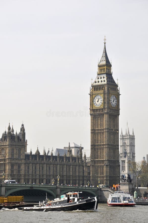Big Ben and Westminster Bridge, London