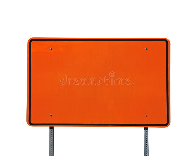 Top 10 đặc điểm orange background road signs để nhận biết đường đi