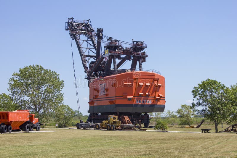 Big Brutus Electric Coal Mining Shovel