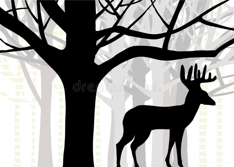 Deer antler whitetail silhouette #AD , #antler, #whitetail