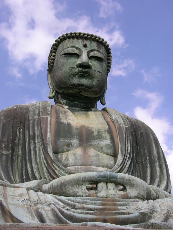 Big Buddha in Japan stock image. Image of asian, kamakura 10779839
