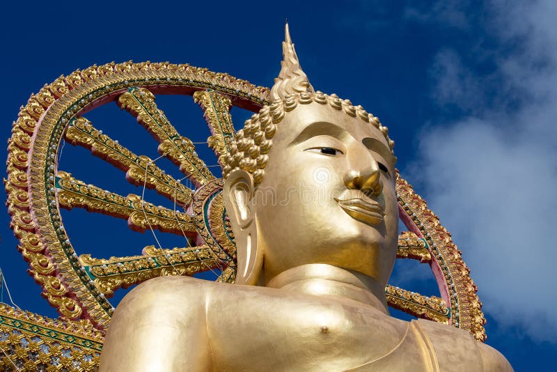 Big Buddha Statue in Island Koh Samui, Thailand Stock Image Image of huge, monument 35533487