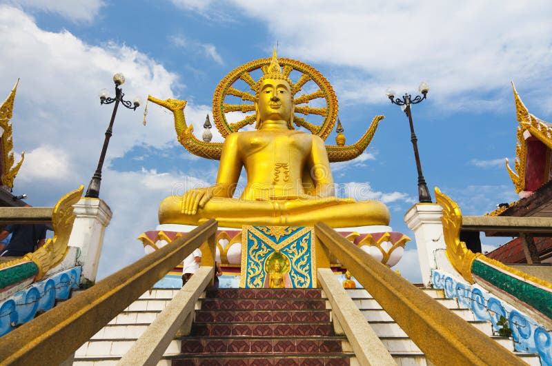 Big buddha statue on koh samui, thailand