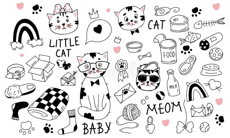 Cute stuff  Cute little drawings, Cute icons, Cat drawing