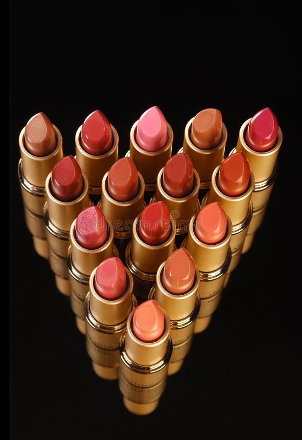 Big collection of lipsticks