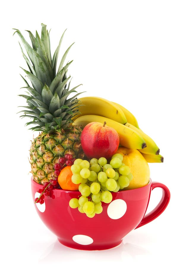 Big cup various fruit