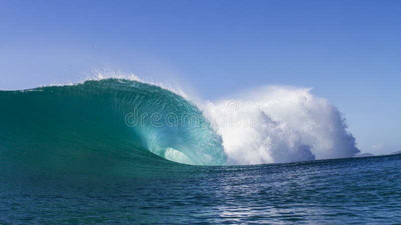 Big dangerous wave