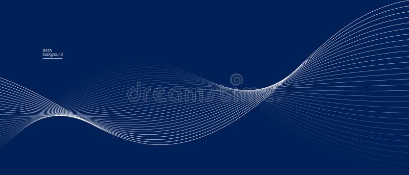 Big data analytics abstract vector background. 3d vector sphere data stream in abstract style. royalty free illustration