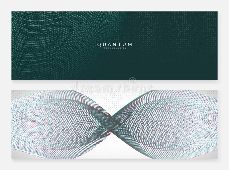 Big data background. Digital technology abstract vector illustration