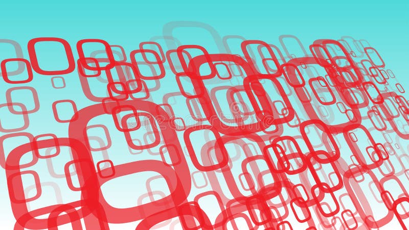 Big data binary code, computer cyber attack vector concept stock illustration