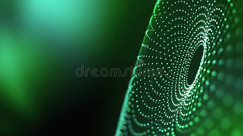 Big Data concept. Global information gathering. Introduction of artificial intelligence. Concept of cyberspace of the future royalty free illustration
