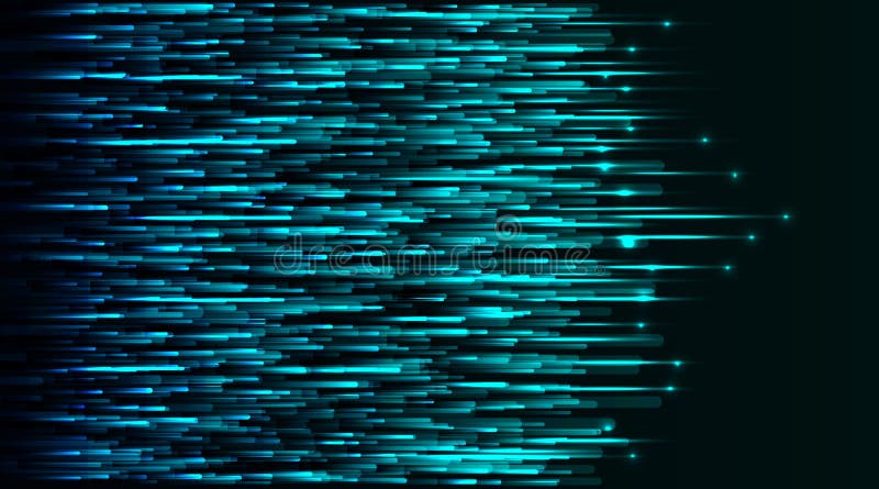 Big data information sorting visualization. vector illustration